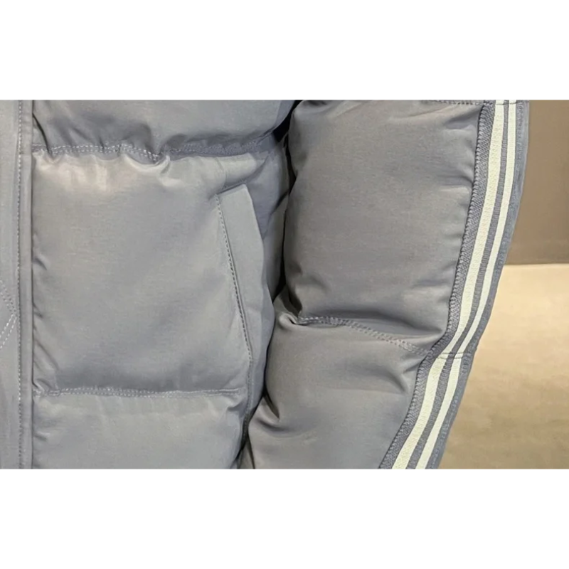 Wintrax - Langer Wintermantel Herren Daunenmantel Mit Kapuze Gefüttert