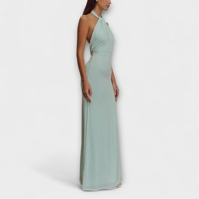Lagune - Slinky Halter Maxi Kleid