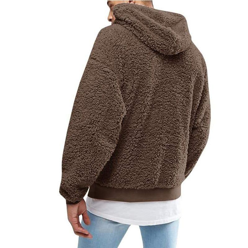 Flauschiger Teddy Hoodie für Männer – Perfekte Wärme für kalte Tage