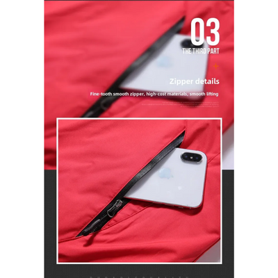 Alpwarm - Wasserdichter Wintermantel Männer – Fleece Gefüttert, Winddicht, Outdoor