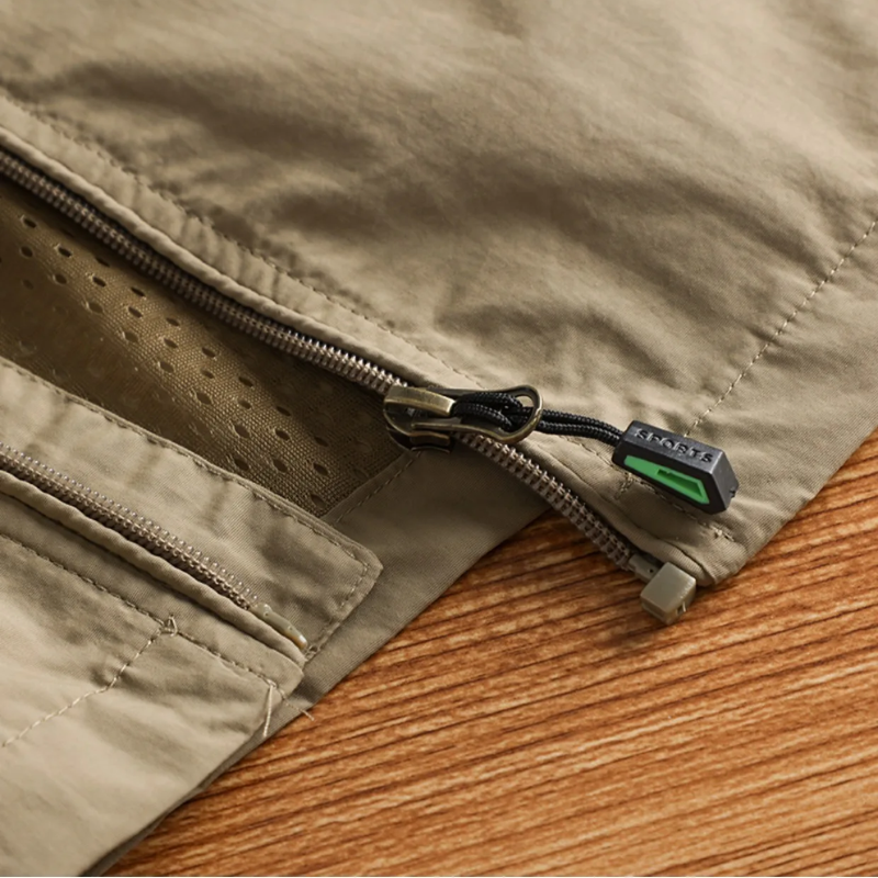 Nordwin - Wintermantel Männer, Winddichte Jacke mit Kapuze und Kunstfellbesatz