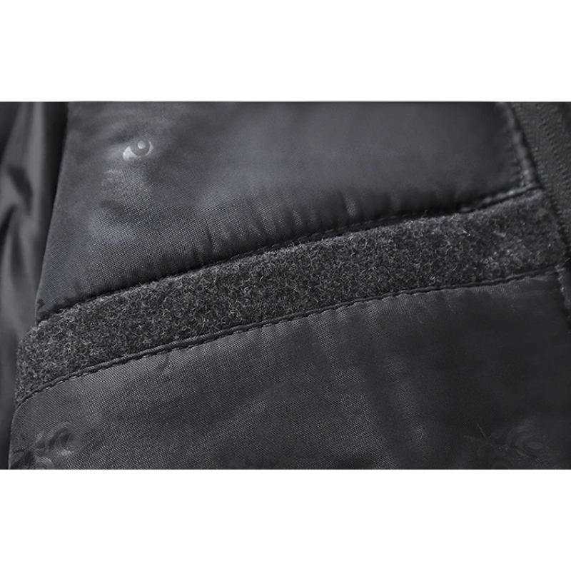 Nordalt - Langer Mantel Herren Warm Gefüttert Mit Stehkragen Winterjacke