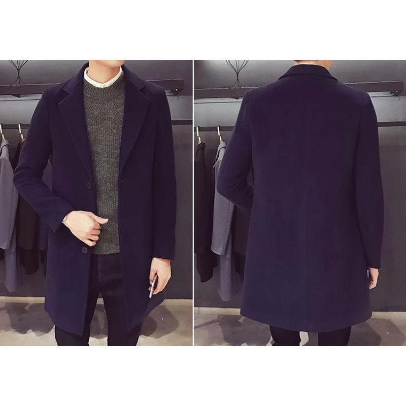 Sturmon - Mantel Jacke Herren – Eleganter Slim-Fit Blazer für Herbst und Winter