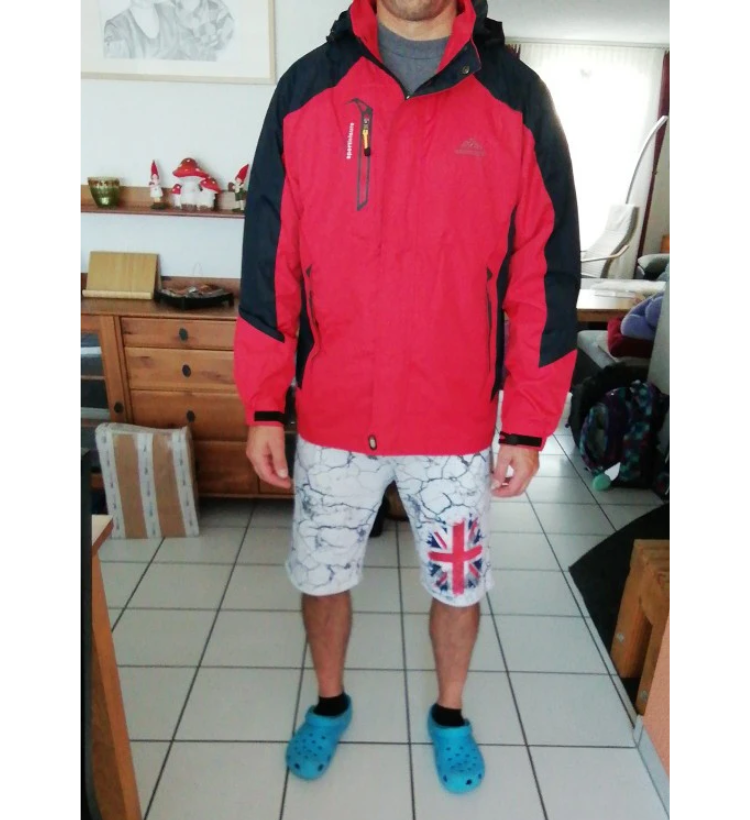 Feldlux - Wasserdichter Wintermantel Männer – Wetterfest, Warm, Mit Kapuze