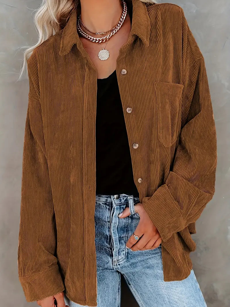 Irmela - Langärmliges Hemd Mit Knöpfen