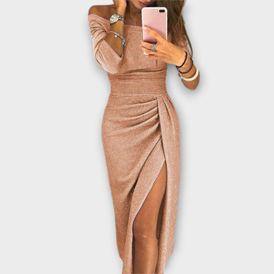 Lilly Damenkleid Aus Premiumstoff – Stilvoller Schnitt Für Jedes Event, Größen S-XL