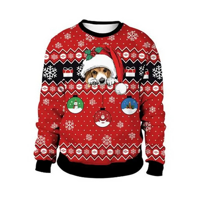 Sternje - Weihnachtspullover für Kinder, Strickpullover mit festlichem Wintermotiv