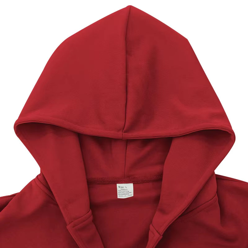 Edelman - Mantel Jacke Herren – Langer Hoodie-Mantel mit Doppelreiher-Knöpfen