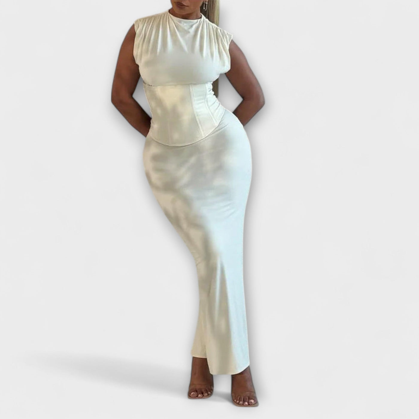 Vesper - Strapless Korsett Maxikleid