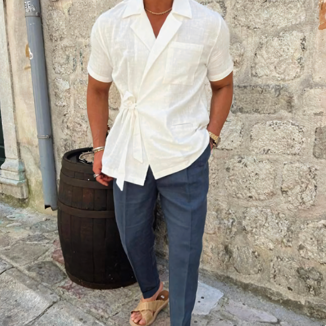 Elegantes Leinenhemd für Herren – Sophie