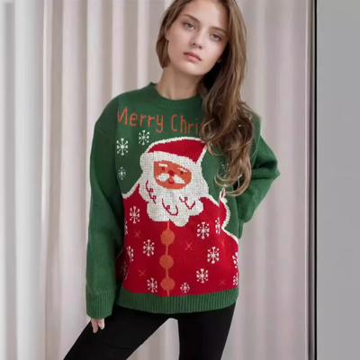 Wollexx - Strick Weihnachtspullover – Perfekt für die Weihnachtszeit