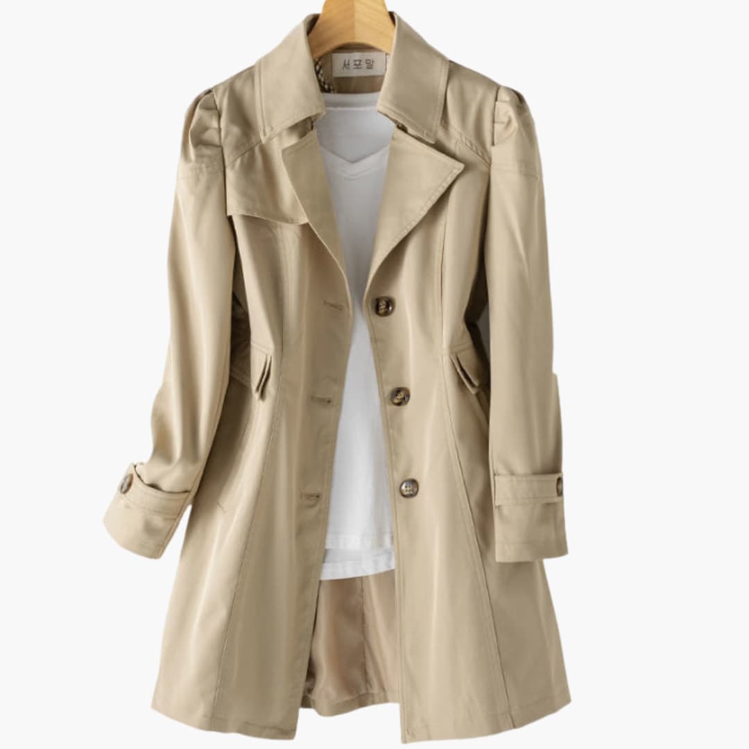Kapuzen trenchcoat für Damen