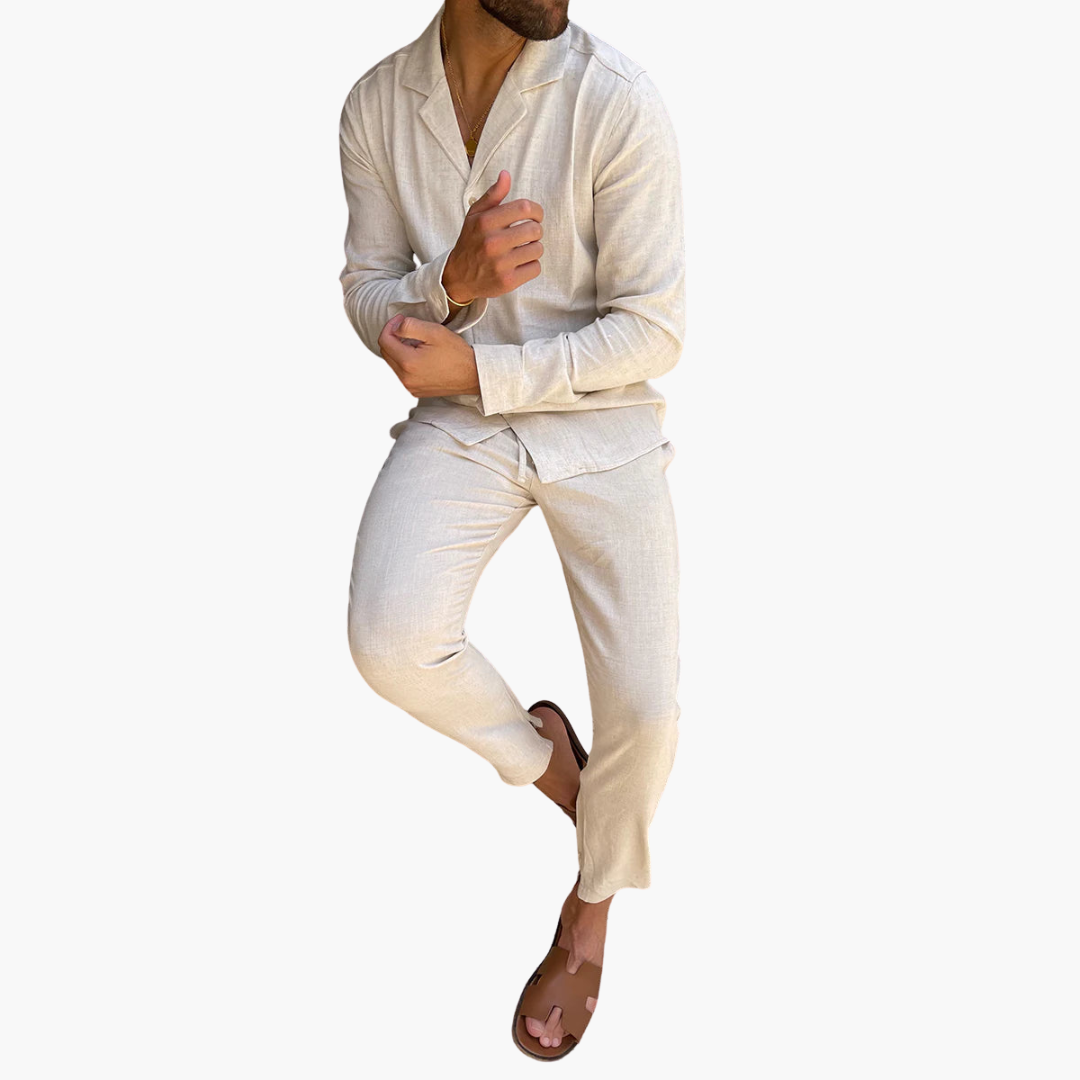 Zweiteiliges Sommer Set für Herren - Leicht & Bequem