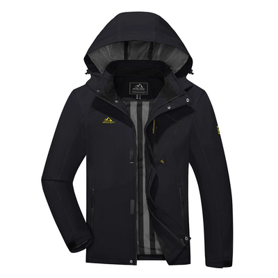 Arkturo - Wasserdichter Wintermantel Männer – Thermo Fleece, Winddicht, Outdoor