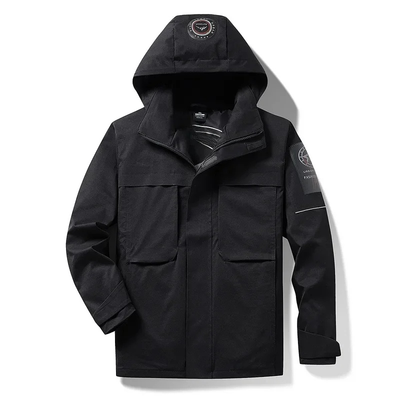 Gletsyr - Wasserdichter Wintermantel Männer – 3-in-1 Funktion, Winddicht, Outdoor