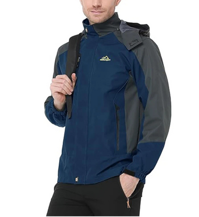 Feldlux - Wasserdichter Wintermantel Männer – Wetterfest, Warm, Mit Kapuze