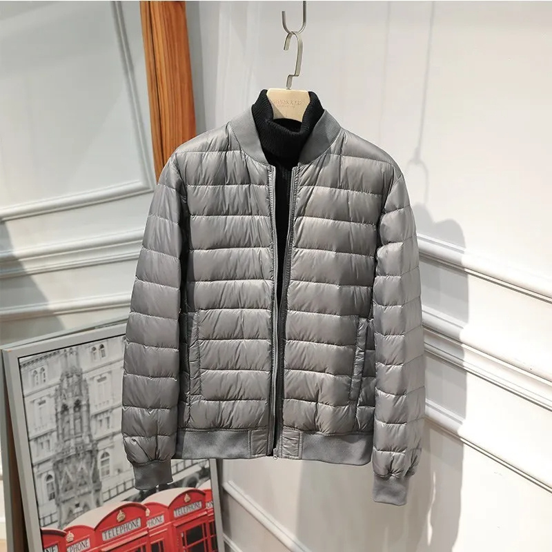 Warmfed - Daunenjacke Herren Warm Gefüttert Ultraleichte Winterjacke