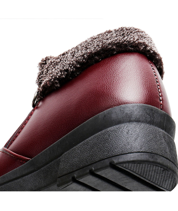 Klimora - Damen Winterstiefel mit Reißverschluss und weichem Innenfutter