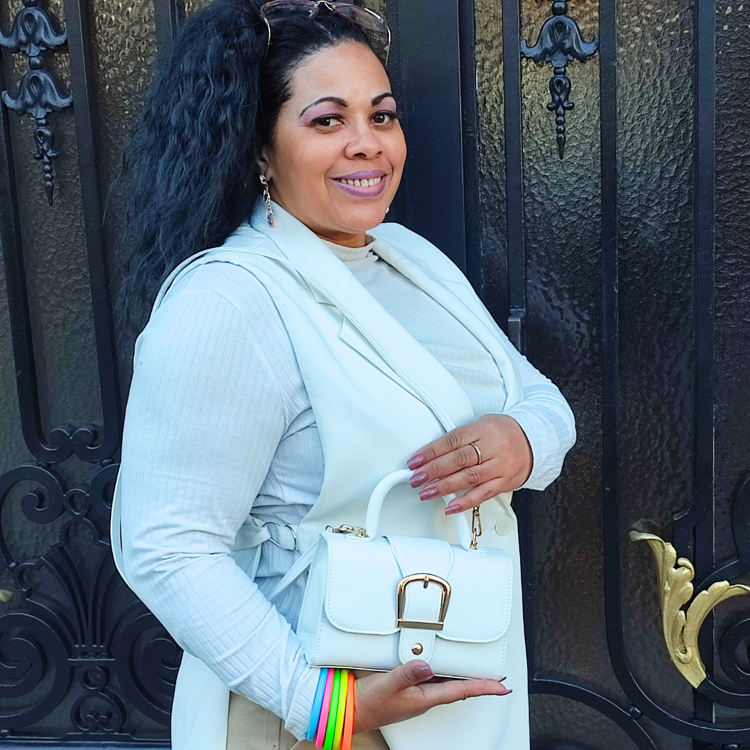 Luxuriöses veganes Leder Handtaschen- & Portemonnaie-Set