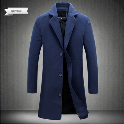 Sturmon - Mantel Jacke Herren – Eleganter Slim-Fit Blazer für Herbst und Winter
