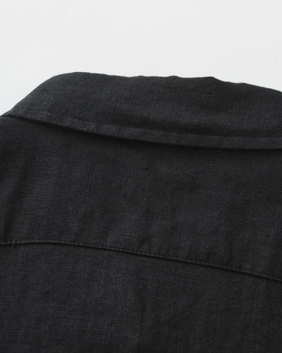 Adam | 3-teiliges Sommer-Outfit mit Kurzarmhemd, Leinenhose & Goldkette