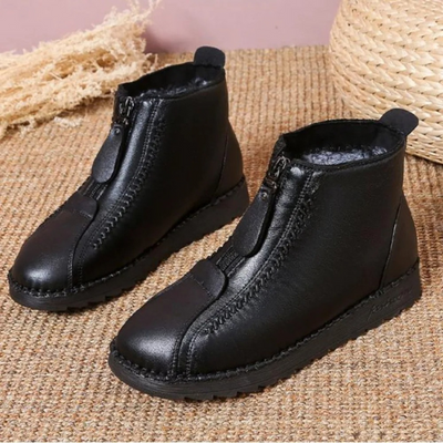 Wintrix - Damen Winterstiefel mit Reißverschluss und weichem Warmfutter