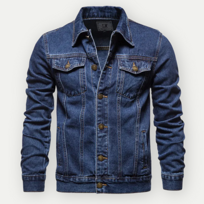 Herren Klassische Übergangsjacke | Trucker-Stil Jeanslook
