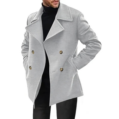 Bergorn - Moderne Mantel Jacke Herren – Kurz Trenchcoat für Herbst und Winter