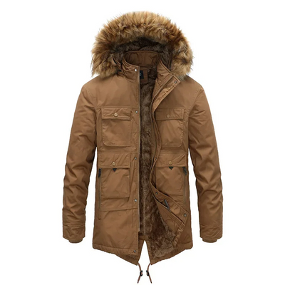 Herbren - Parka Winterjacke Herren – Wetterfest, Atmungsaktiv, Outdoorjacke