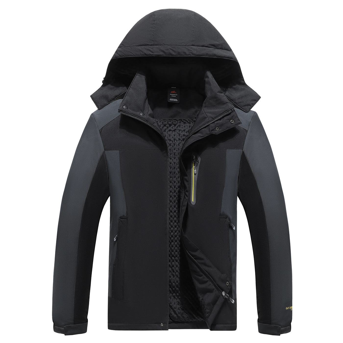 Klimtek - Wasserdichter Wintermantel Männer – Wetterfest, Atmungsaktiv, Mit Kapuze