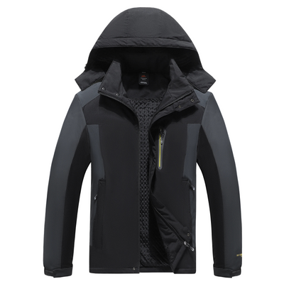 Klimtek - Wasserdichter Wintermantel Männer – Wetterfest, Atmungsaktiv, Mit Kapuze
