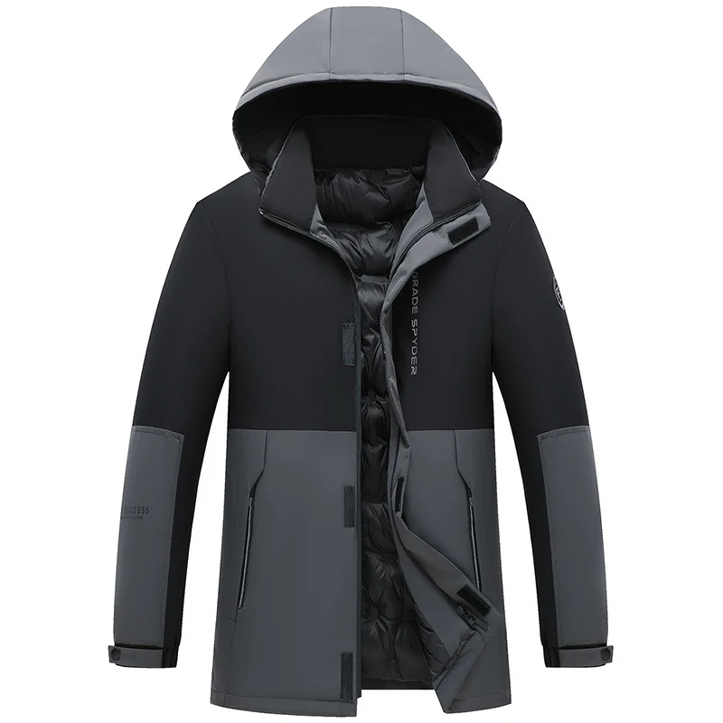 Regenix - Wasserdichter Wintermantel Männer – Winddicht, Atmungsaktiv, Outdoorjacke