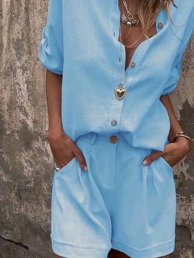 Arampatzi – Stilvolles Zweiteiliges Sommer Set