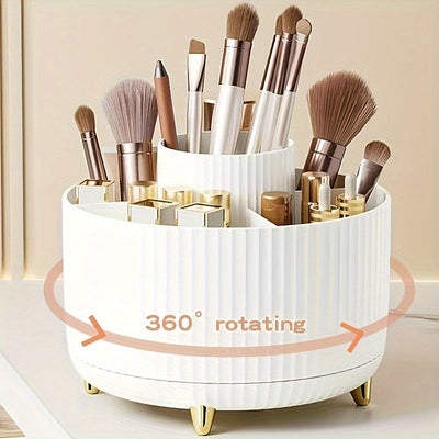 ElegantSpin 360° Drehbarer Organizer – Kosmetik Aufbewahrung
