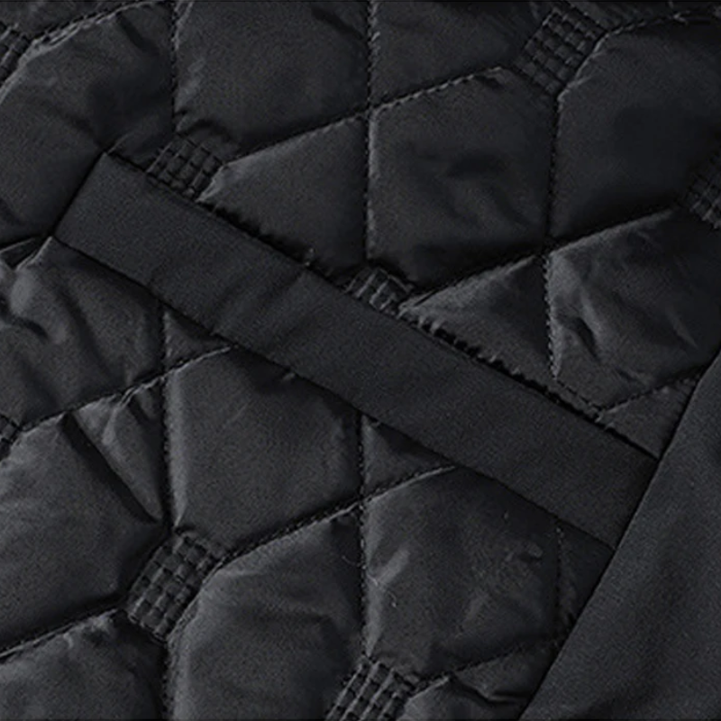 Norvion - Gewattierte Jacke Herren mit Reißverschluss und leichtem Futter für Herbst