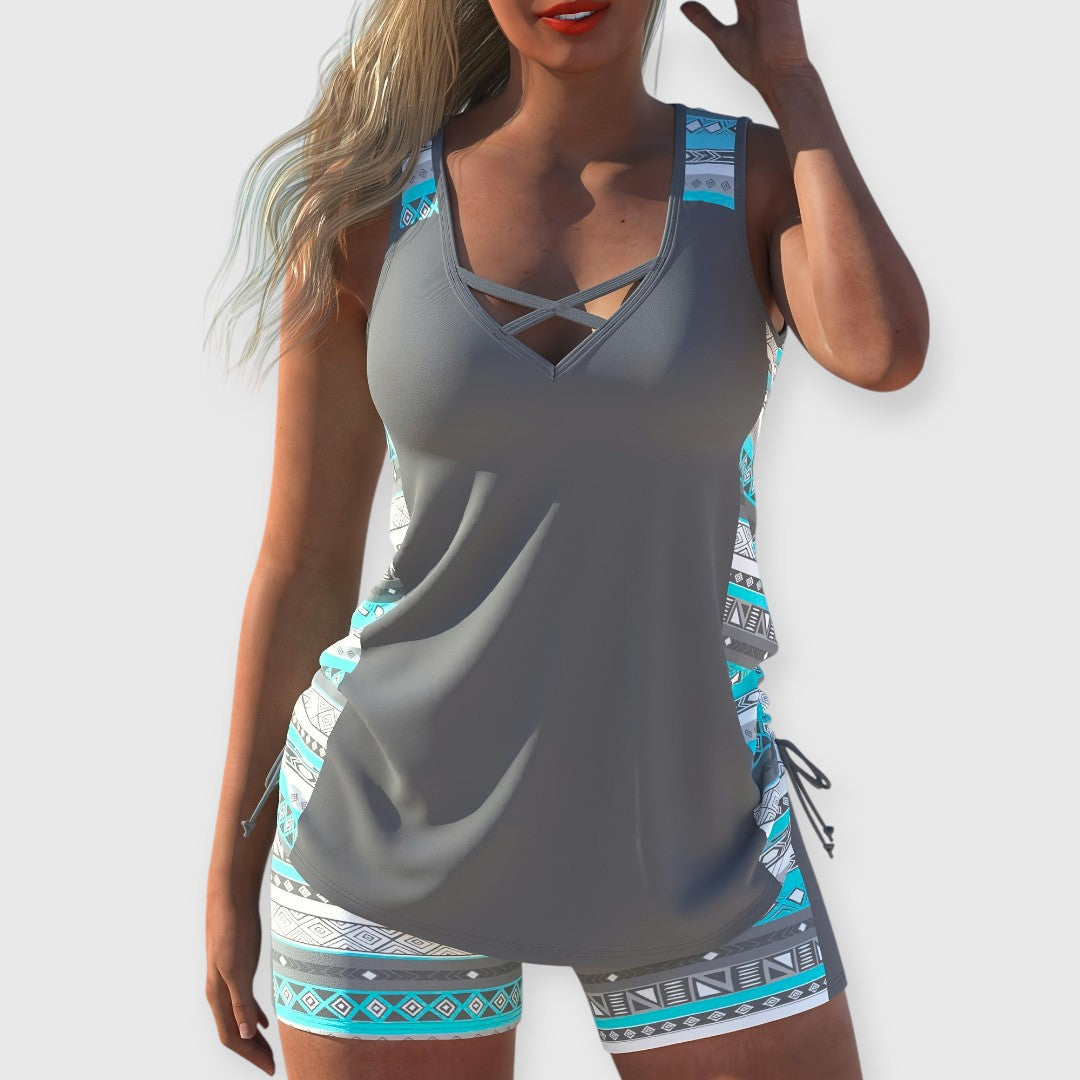 Wendy | Tribal Tankini Set