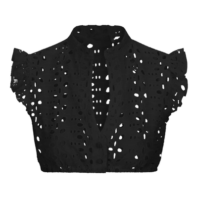 Damen Schwarz Oktoberfest Dirndl Bluse