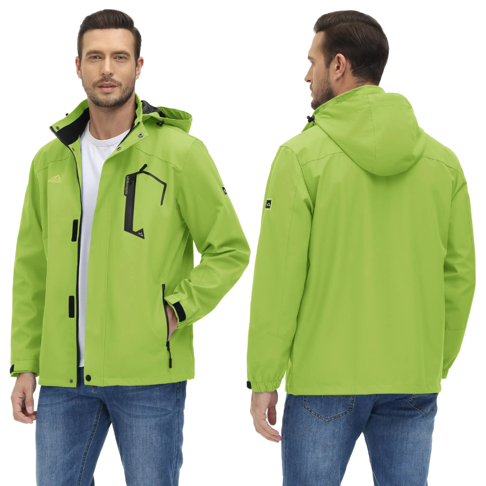 Wetgard - Wasserdichter Wintermantel Männer – Warm, Wetterfest, Mit Kapuze