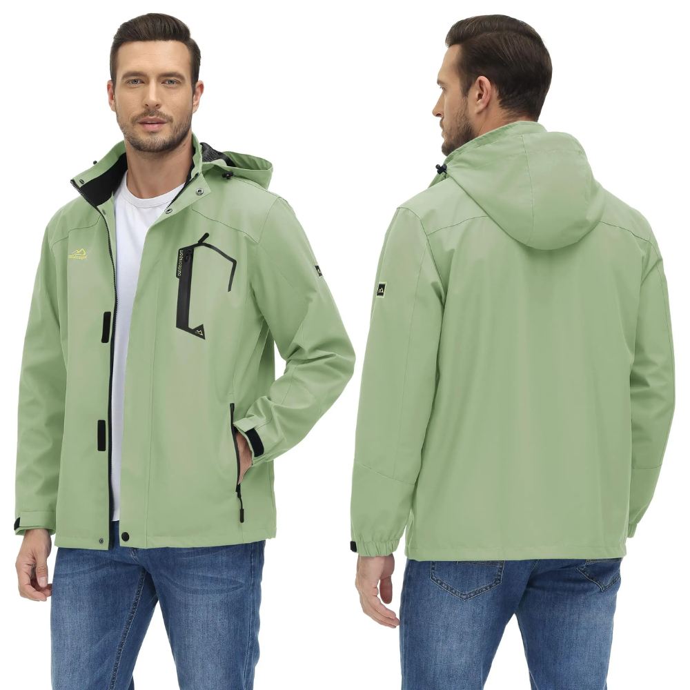 Wetgard - Wasserdichter Wintermantel Männer – Warm, Wetterfest, Mit Kapuze