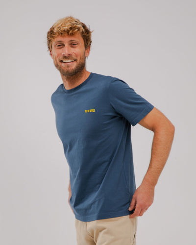 Cason | Out of Office Baumwoll-T-Shirt Blau