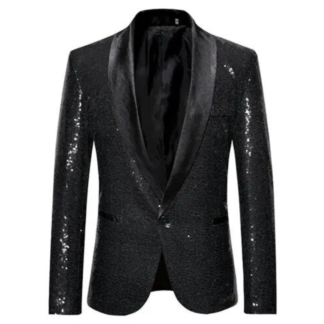 Glänzender Blazer für Herren