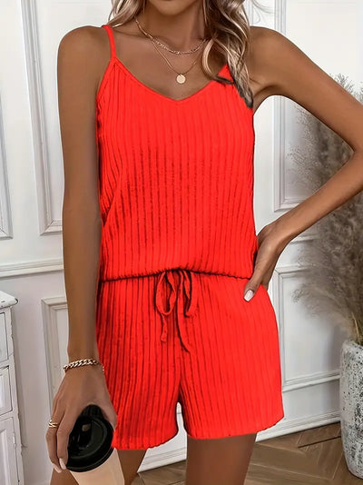 Isalie - Ärmelloses Zweiteiliges Set