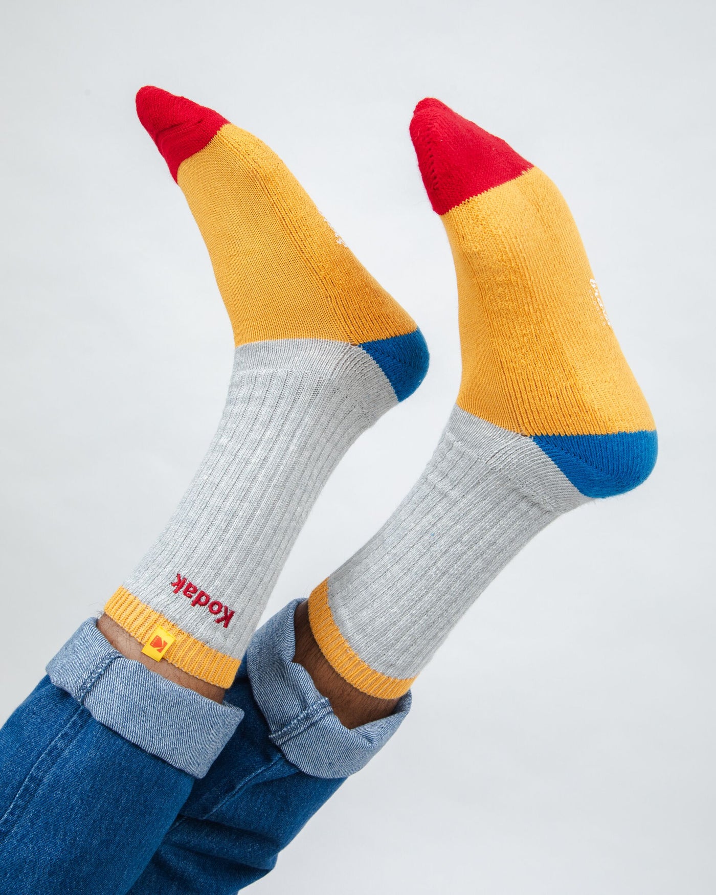 Legend | Kodak Block Rippensocken