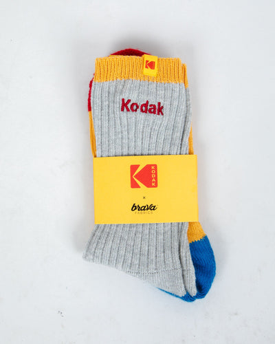 Legend | Kodak Block Rippensocken