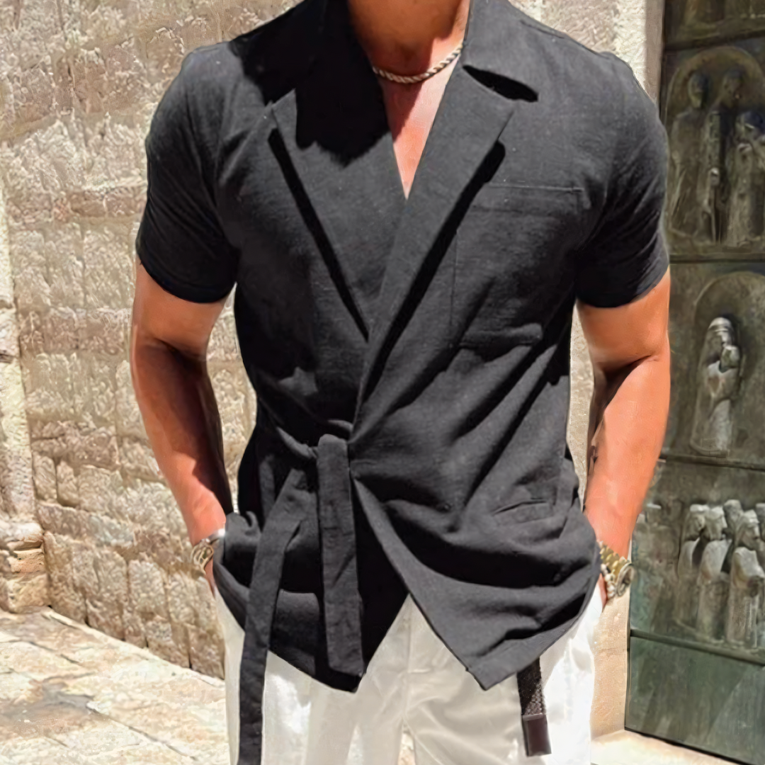 Elegantes Leinenhemd für Herren – Sophie