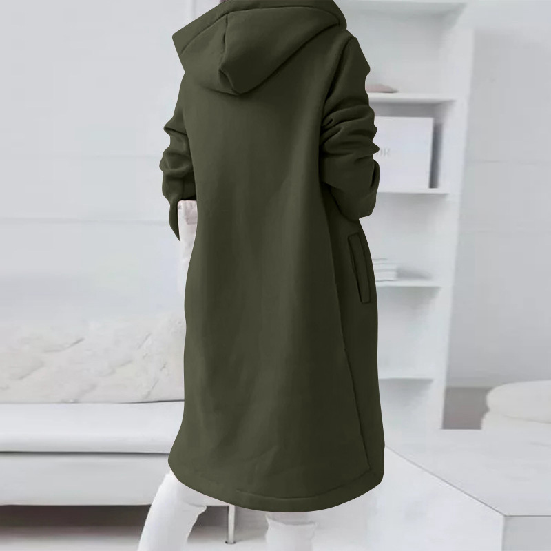 Jacke mit Reißverschluss und Kapuze für Damen