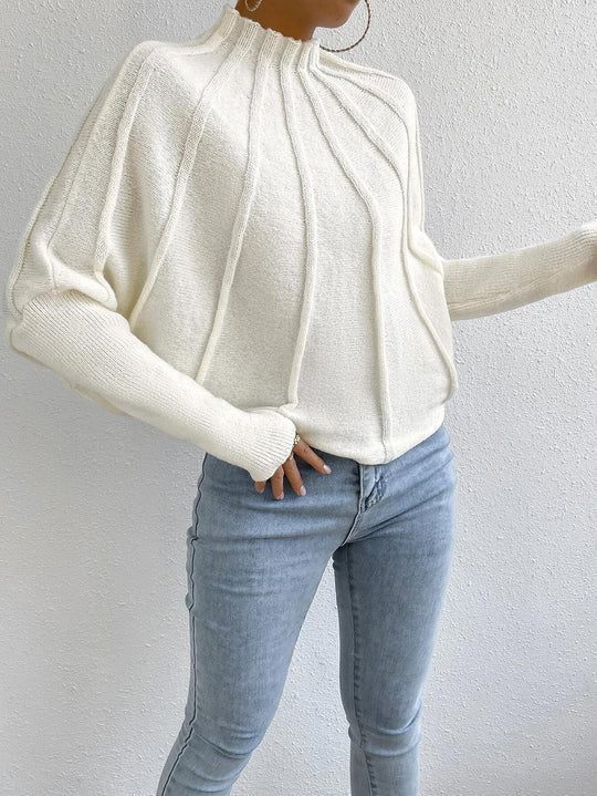 Nathalie | Warm High-Collar Comfort Damenpullover