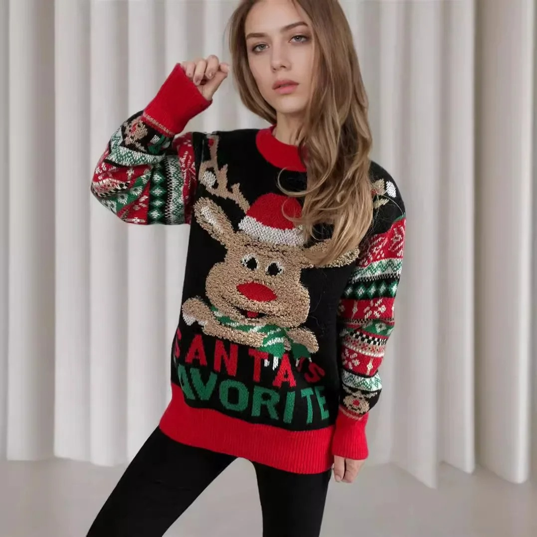 Kuschel - Kreativer Weihnachtspullover – Perfekt für die Weihnachtszeit