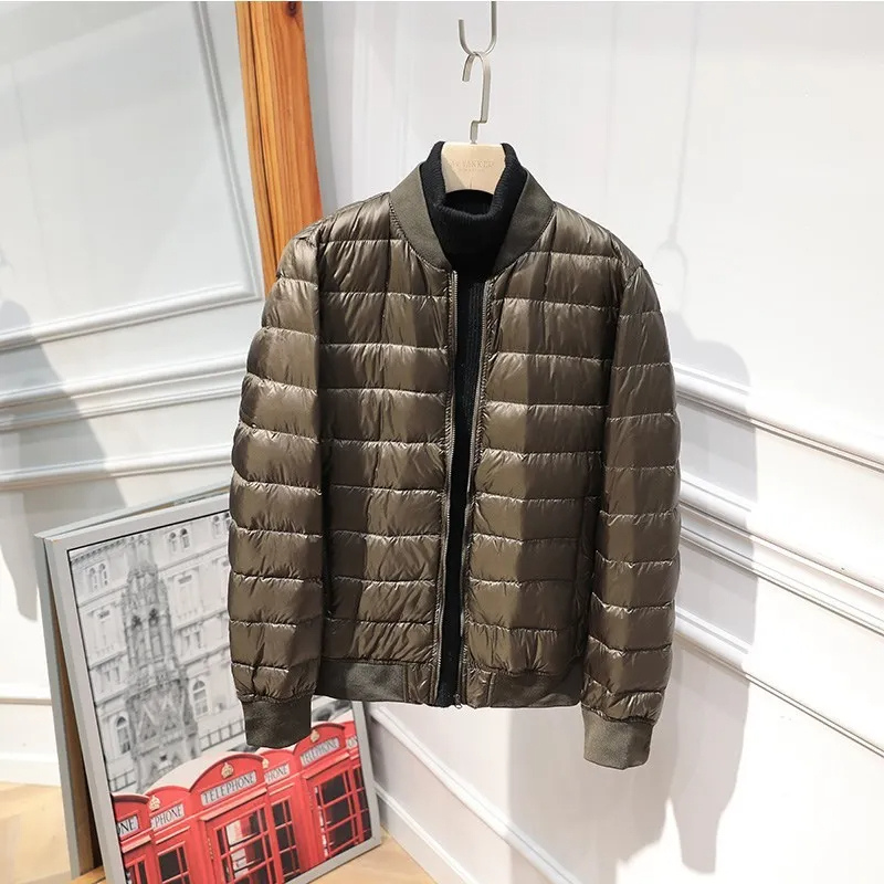 Warmfed - Daunenjacke Herren Warm Gefüttert Ultraleichte Winterjacke