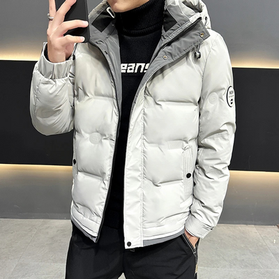 Kälteex - Daunenjacke Herren Warm Gefüttert Übergangsjacke Mit Reißverschluss